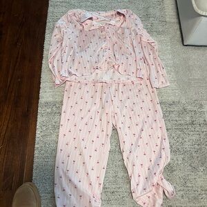 Pink wine adult xl Pajamas